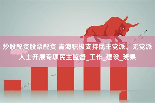 炒股配资股票配资 青海积极支持民主党派、无党派人士开展专项民主监督_工作_建设_班果