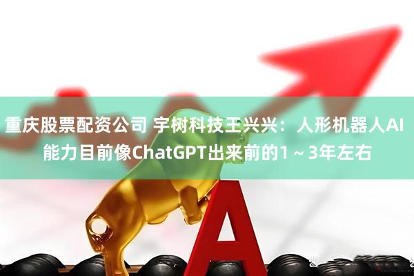 重庆股票配资公司 宇树科技王兴兴：人形机器人AI 能力目前像ChatGPT出来前的1～3年左右